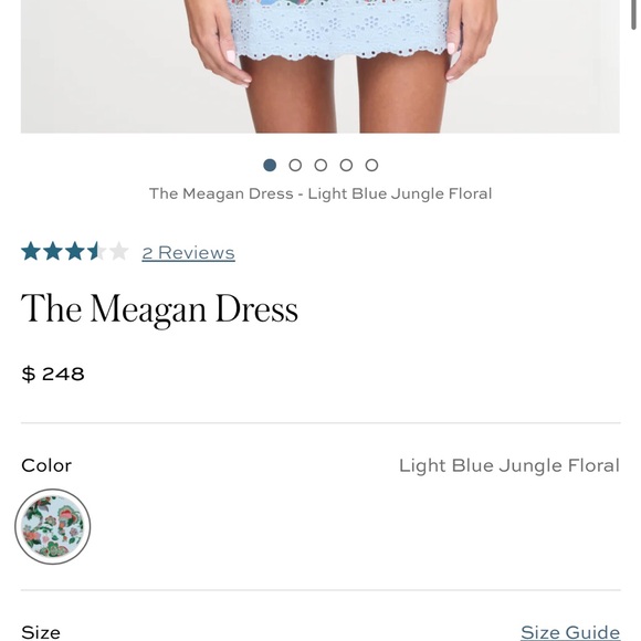 Hill House Tropical Floral Mini Dress - Picture 3 of 5